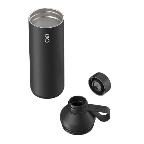 Bouteille personnalisée 710 ml isotherme Ocean Bottle Peak Noir obsidienne